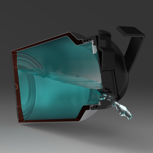 HydroJug 64oz Black – Insulated Stainless Steel Bottle